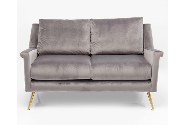 Kare Design Sofa San Diego 2 Sitzer Grau 145cm Hertie De