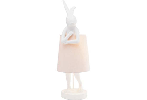 Kare Design Tischleuchte Animal Rabbit Wei/Rosa 6