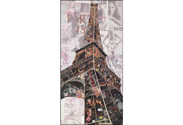 Kayoom Papier Wandbild Eiffelturm I 52cm x 102cm
