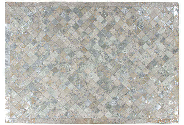 Kayoom Teppich Lavish 210 Grau / Silber 120 x 170 cm
