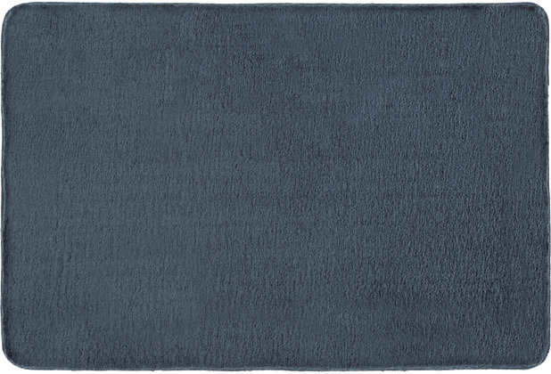 Kleine Wolke Badteppich Cecil Stahlblau 50x 60 cm