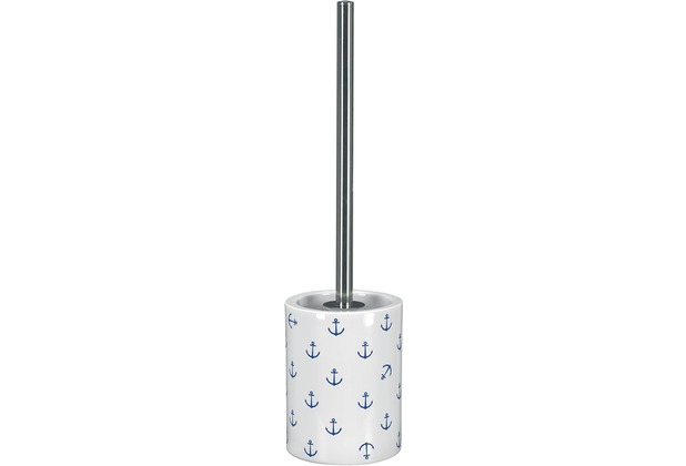 Kleine Wolke WC-Brstenhalter Anchor, Dunkelblau 11,0x39,0