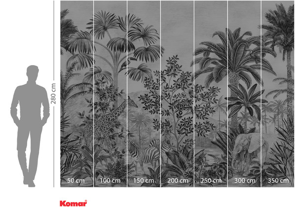Komar Adventure Jungle Evolution 350 x 280 cm