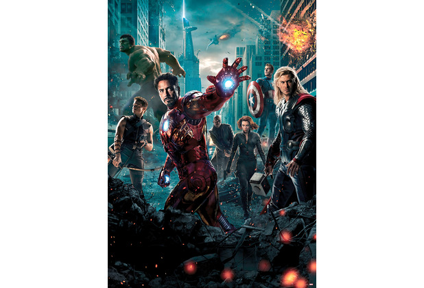Komar Avengers Movie Poster