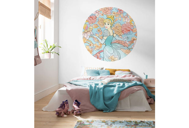Komar  Cinderella Pastel Dreams 125 x 125 cm