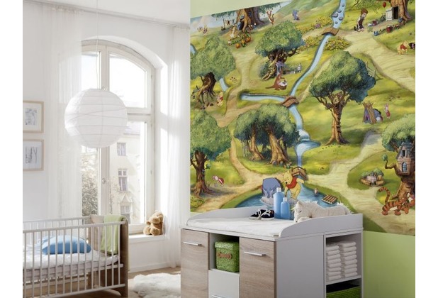 Komar Fototapete Disney Hundertmorgenwald 254 x 184 cm