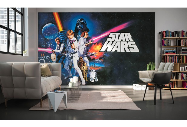 Komar Fototapete Star Wars Poster Classic 1 400 x 250 cm