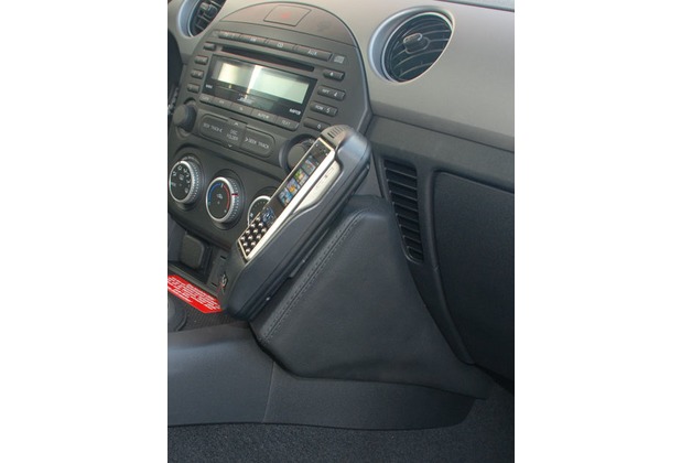 Kuda Lederkonsole für Mazda MX5 ab Jan. 2009 Echtleder schwarz