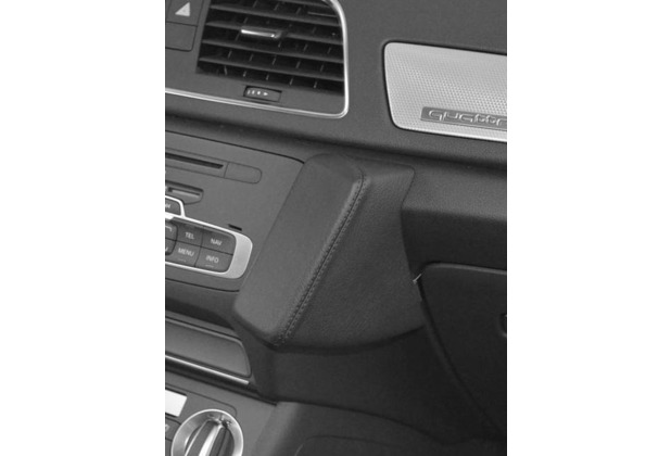 Kuda Lederkonsole für Audi Q3 ab 10/2011 Echtleder schwarz