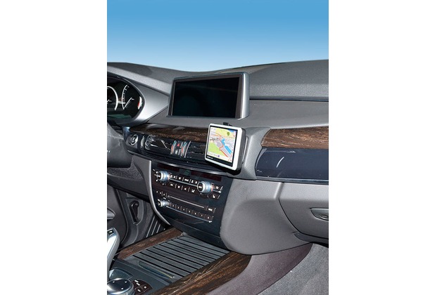 Kuda Navigationskonsole für BMW X5 ab 2013 (F15) Navi Kunstleder schwarz