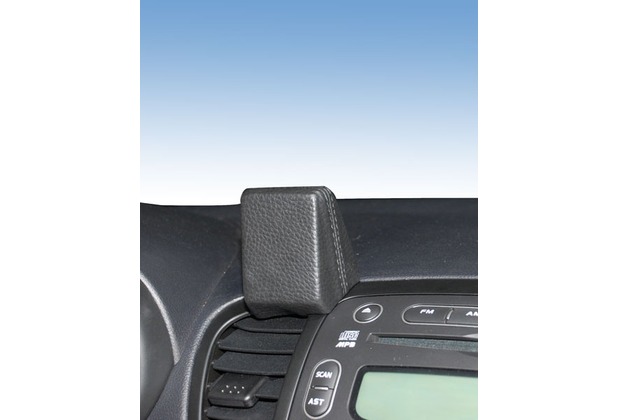 Kuda Navigationskonsole für Navi Hyundai i10 ab 03/2008 Mobilia / Kunstleder schwarz