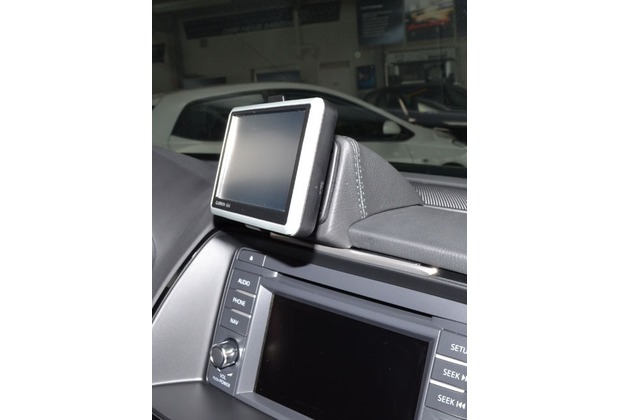 Kuda Navigationskonsole für Navi Mazda 6 ab 2013 Kunstleder schwarz