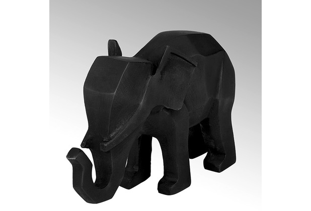 Lambert Elefant Figur anthrazit Patina