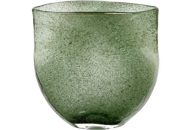 Lambert Perugino Vase oval moosgrn