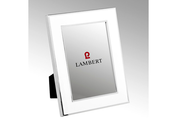 Lambert Portland Bilderrahmen versilbert 17,7 x 22,7 cm, fr Fotoformat 13 x 18 cm