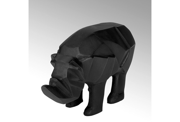 Lambert Rhino Figur anthrazit Patina