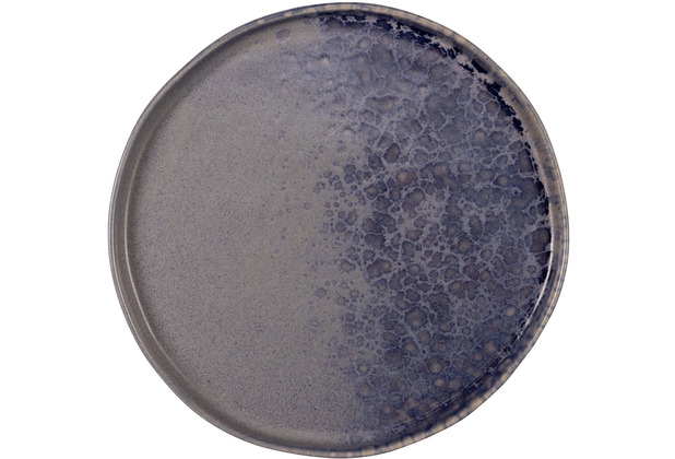 Le Coq Porcelaine Essteller 26,5 cm Phobos Grau Blau