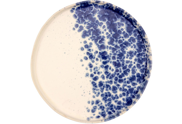 Le Coq Porcelaine Essteller 26,5 cm Phobos Wei Blau