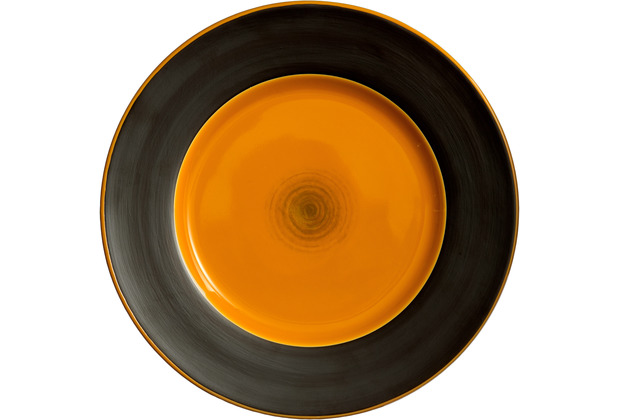 Le Coq Porcelaine Prsentationsteller 33,5 cm Ekate Orange