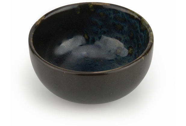 Le Coq Porcelaine Schale 18 cm Schwarz Blau