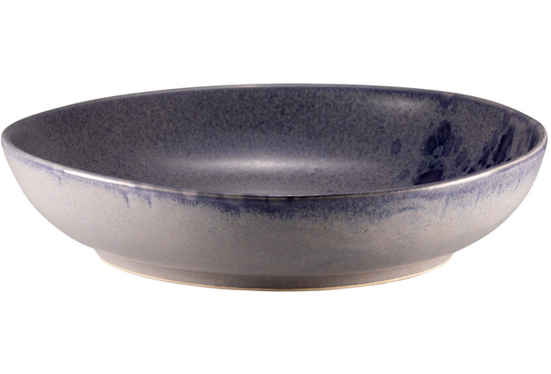 Le Coq Porcelaine Schale 28 cm Phobos Grau Blau