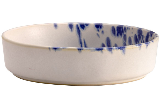 Le Coq Porcelaine Teller tief 18 cm Phobos Wei Blau