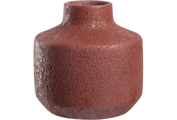 Leonardo Keramikvase 18cm rot AUTENTICO