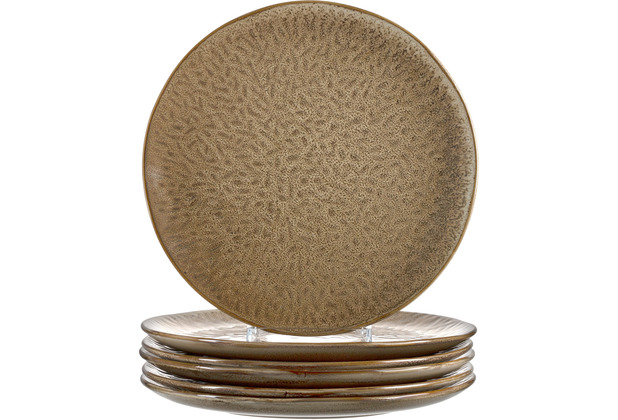 Leonardo Matera Keramikteller 6er-Set 27 cm beige