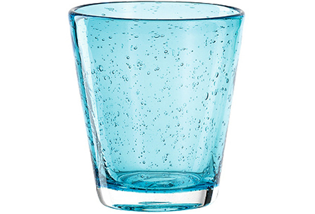 Leonardo Trinkglas BURANO 6er-Set 330 ml blau