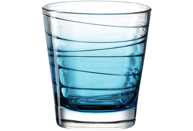 Leonardo Trinkglas VARIO STRUTTURA 6er-Set 250 ml blau