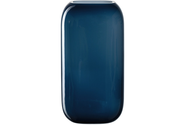 Leonardo Vase MILANO blau 20x15