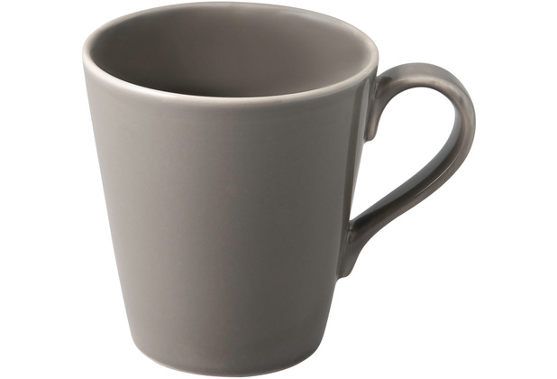 like. by Villeroy & Boch Organic Taupe Becher mit Henkel taupe
