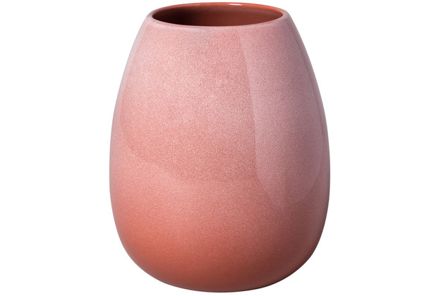 like. by Villeroy & Boch Perlemor Home Vase Drop gross rosa