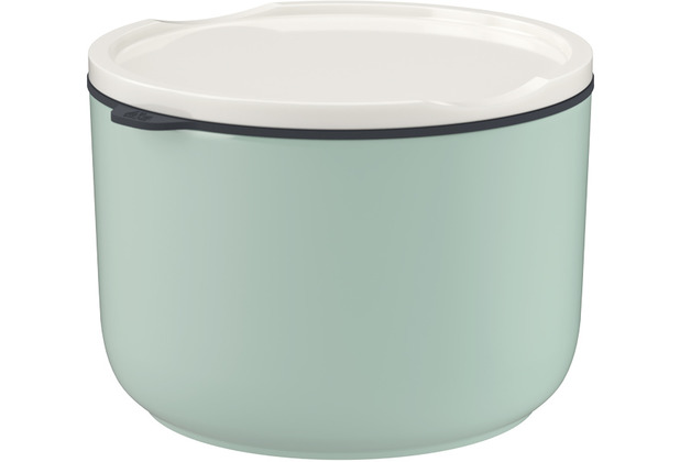 like. by Villeroy & Boch To Go & To Stay Lunchbox L rund mineral hellgrn,wei
