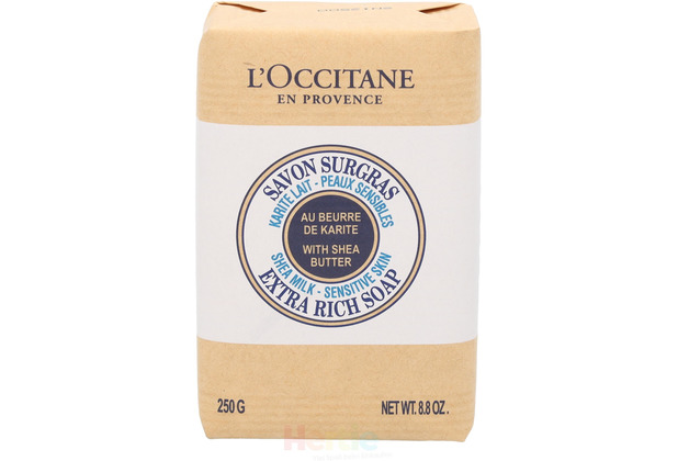 L\'Occitane Shea Milk Extra Rich Soap Sensitive Skin 250 gr