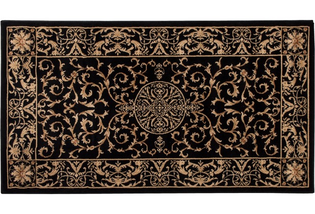 Luxor Living Teppich Kendra creme-schwarz 200 cm x 285 cm