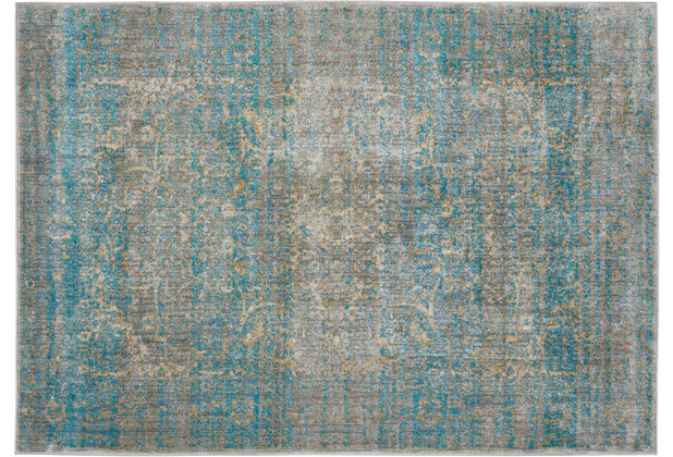 Luxor Living Teppich Sorrento türkis gemustert 133 x 190 cm