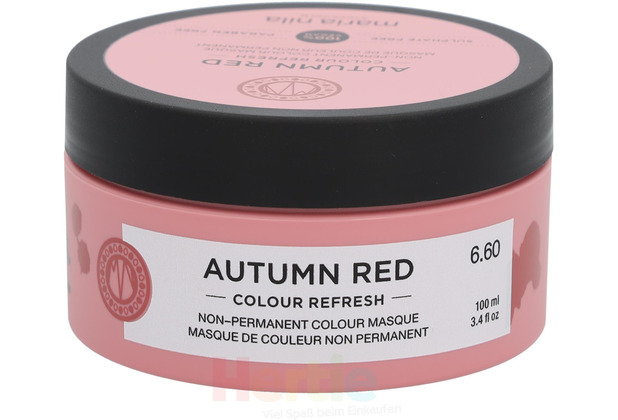 Maria Nila Colour Refresh Non-Pigmented Cream #6.60 Autumn Red 100 ml