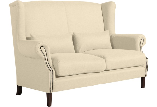 Max Winzer Flora Sofa 2-Sitzer Flachgewebe beige