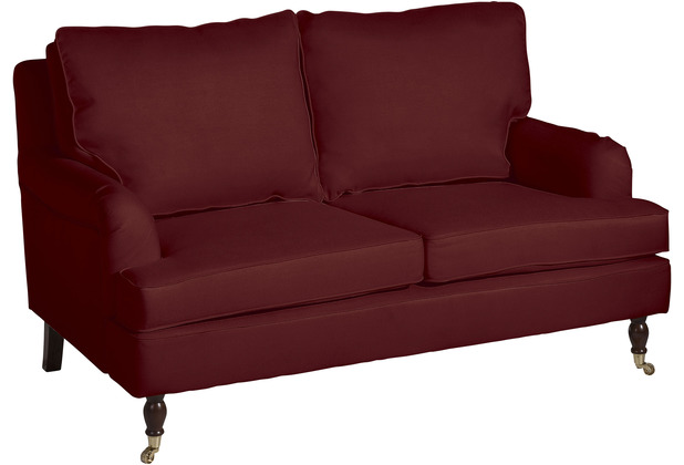 Max Winzer Passion Sofa 2-Sitzer Flachgewebe rot