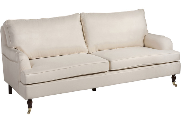 Max Winzer Passion Sofa 3-Sitzer (2-geteilt) Flachgewebe beige