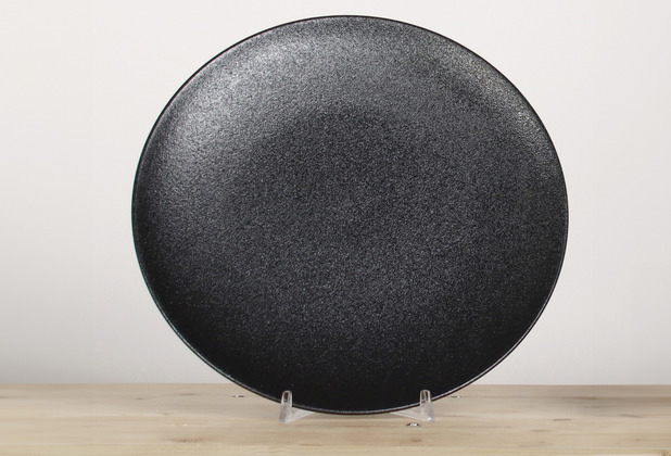Maxwell & Williams CAVIAR BLACK Speiseteller 27 cm, Premium-Keramik