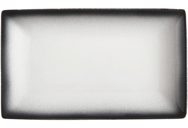 Maxwell & Williams CAVIAR GRANITE Platte 27,5 x 16 cm, Premium-Keramik
