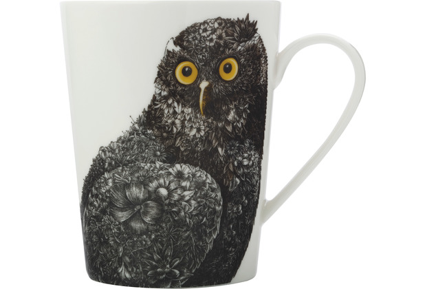 Maxwell & Williams MARINI FERLAZZO Becher Owl, Premium-Keramik, in Geschenkbox