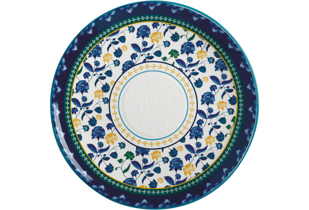 Maxwell & Williams RHAPSODY Platte Blau, 36,5 cm, Keramik, in Geschenkbox