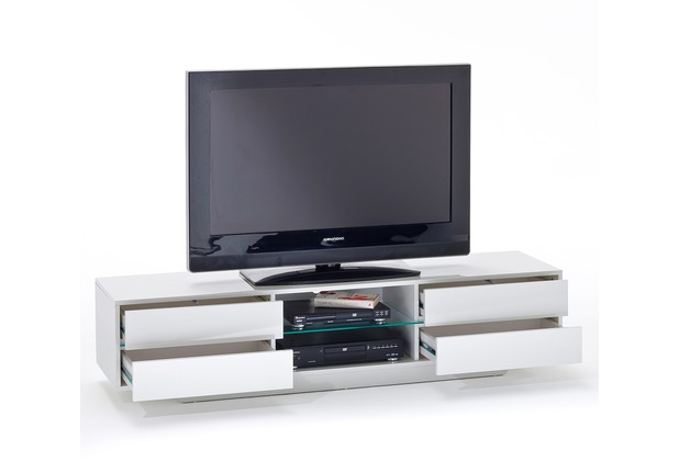 MCA furniture Blues TV-Lowboard mit 4 Schubkästen, 2 offenen Fächer