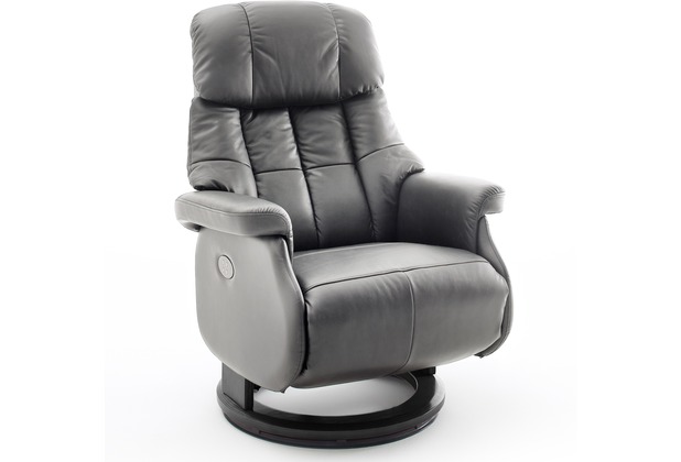MCA furniture Calgary Comfort elektrisch Relaxsessel mit Fusttze, braun/schwarz