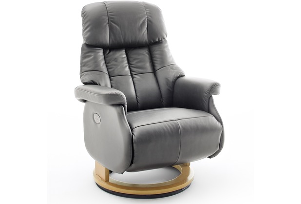 MCA furniture Calgary Comfort elektrisch Relaxsessel mit Fusttze, taupe/natur