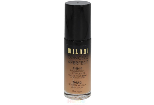 Milani Conceal + Perfect 2-in-1 Foundation + Concealer #04A2 Golden Vanilla 30 ml