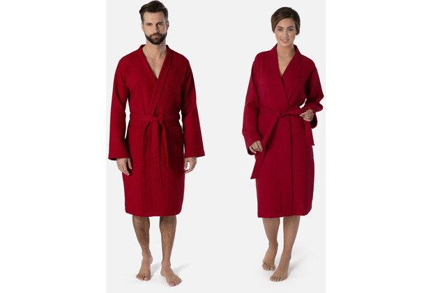 möve Kimono Homewear ruby L